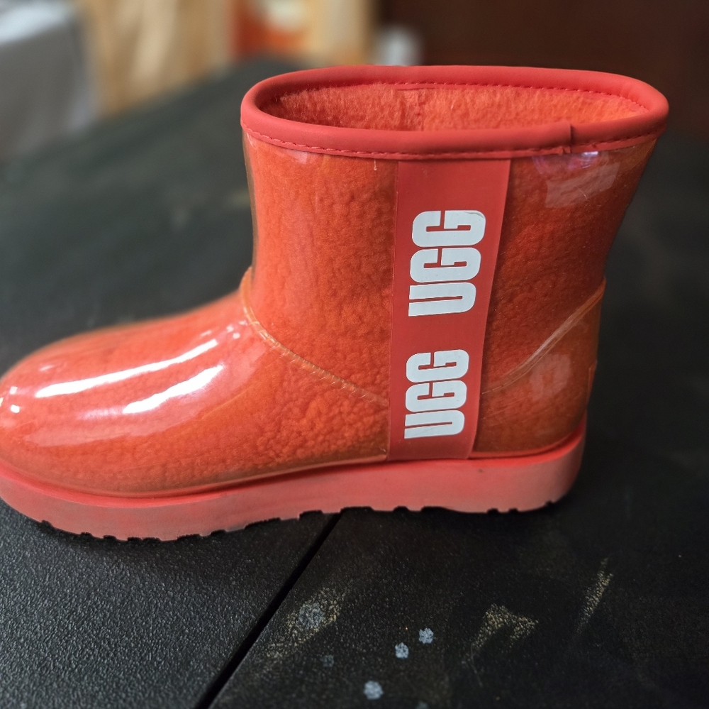 UGG Bright Orange Winter Boots